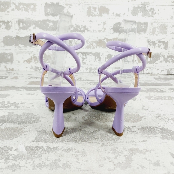 New BP.  Ashlyn Square Toe Strappy Sandal In Purple Betta A279 - Picture 6 of 14